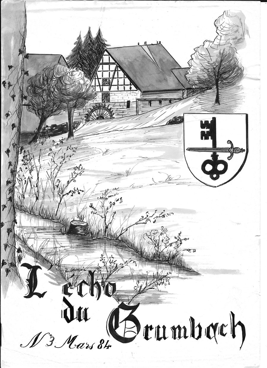 L'écho du Grumbach – couverture du bulletin 3