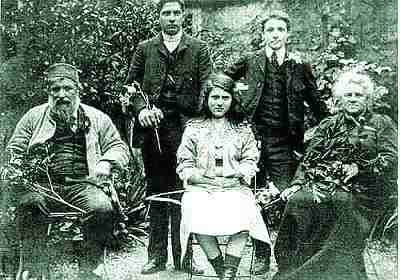 Joseph,Louis Enderlin avec sa famille en 1906